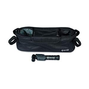 lot 11570 image: BOB Gear Deluxe Handlebar Console with Tire Pump for Single Jogging Strollers, Black