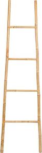 lot 11606 image: Statra Bamboo Bath Towel Ladder Rack 6 Ft, 72 x 20 x 2 Inches, Natural