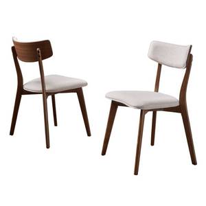 lot 11631 image: Chazz Mid-century Dining Chair by Christopher Knight Home (Set of 2)- Retail$152.02
