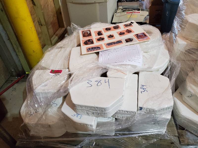 lot 31206 image: Ceramic Casting Molds