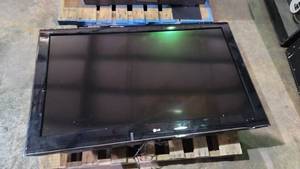 lot 4253 image: LG 55 in Flat Screen Television - Untested - No Power Cord&nbsp