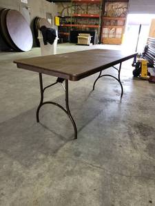 lot 35013 image: Foldable Rectangular Table