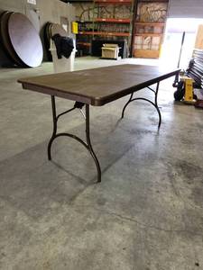 lot 35050 image: Foldable Rectangular Table