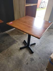 lot 35060 image: Square Wooden Table
