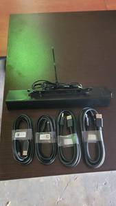lot 35143 image: Lot of Multimedia Speaker Bar and 2 HDMI  2 Printer Chords
