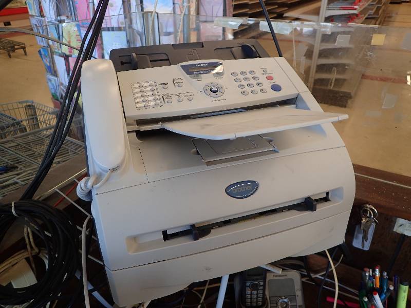 lot 4283 image: Brother Intellifax 2820 Fax Copy Machine