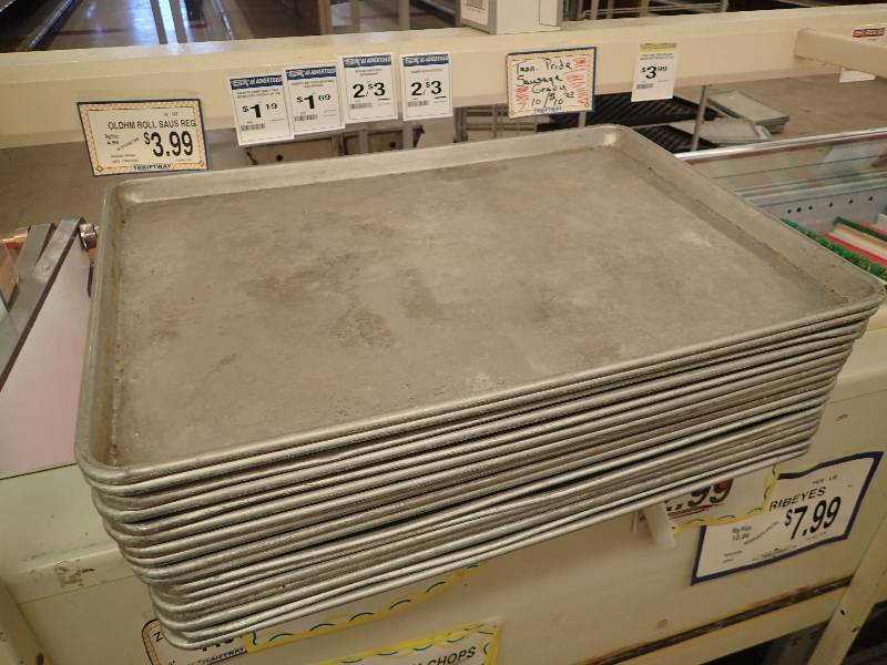 lot 4330 image: Lot of (15) Full-Size Sheet Pans
