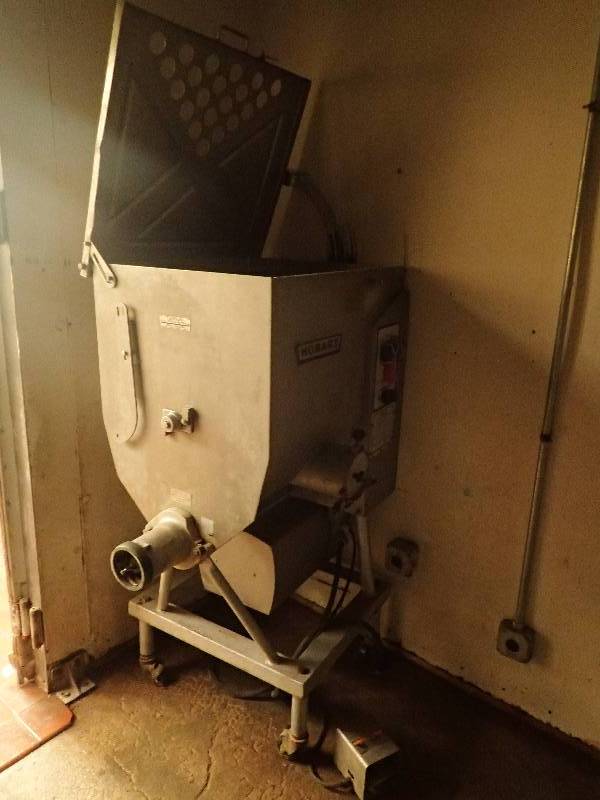 lot 4334 image: Hobart Commercial Meat Grinder Mixer