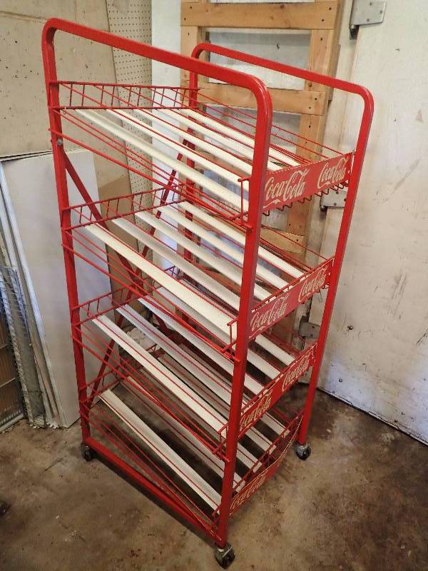 lot 4336 image: Coca-Cola Cart on Casters