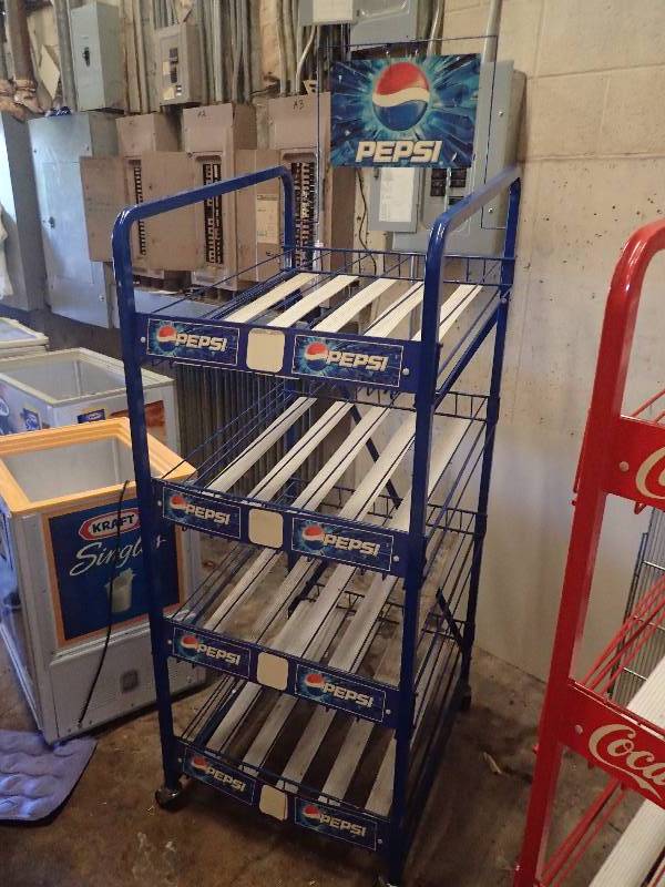 lot 4337 image: Pepsi Cart on Casters