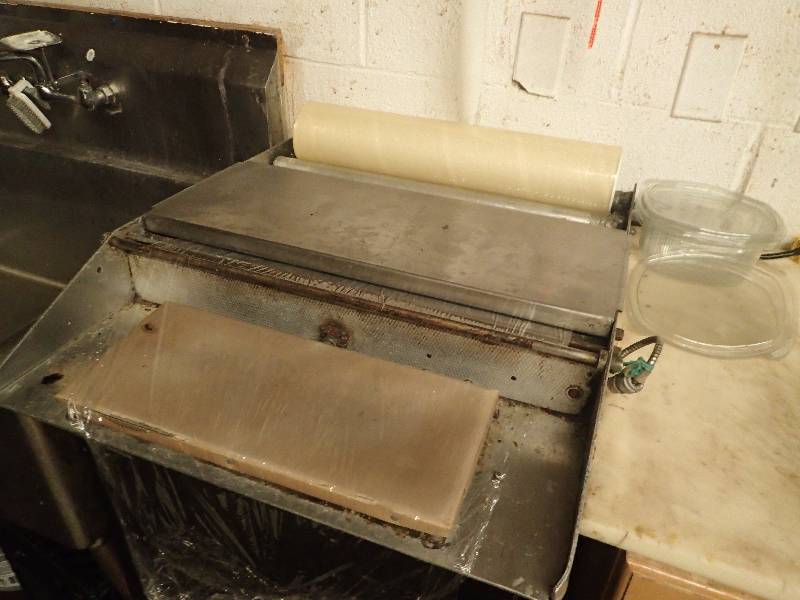 lot 4363 image: Countertop Heated Wrapping Station