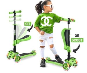 lot 1876 image: Green Scooter