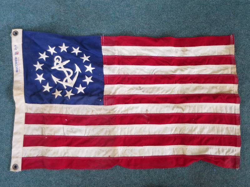 lot 700 image: Bulldog Naval Flag