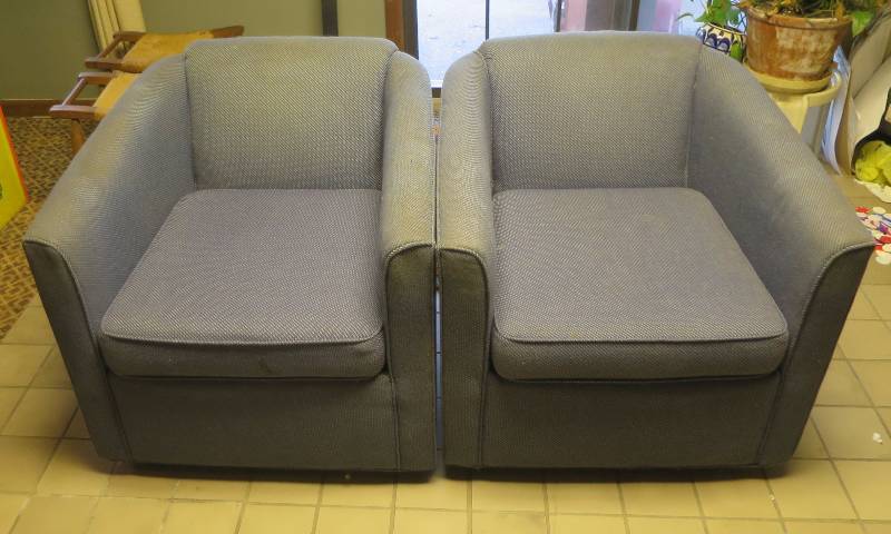 lot 231 image: Pair of Arm Chairs