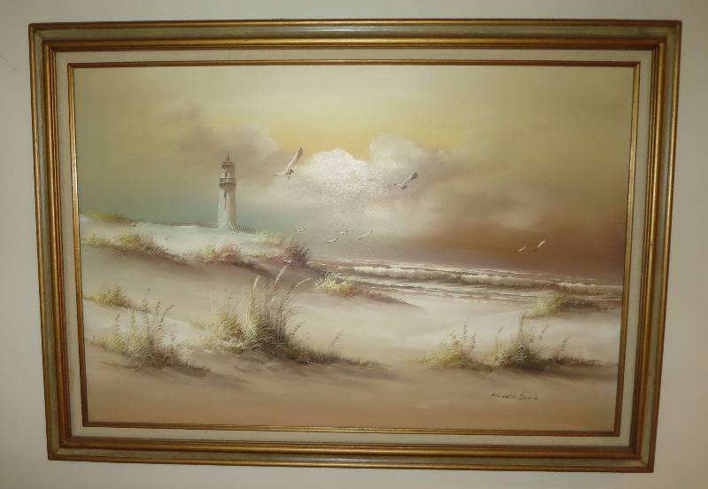 lot 255 image: Wall Art Signed