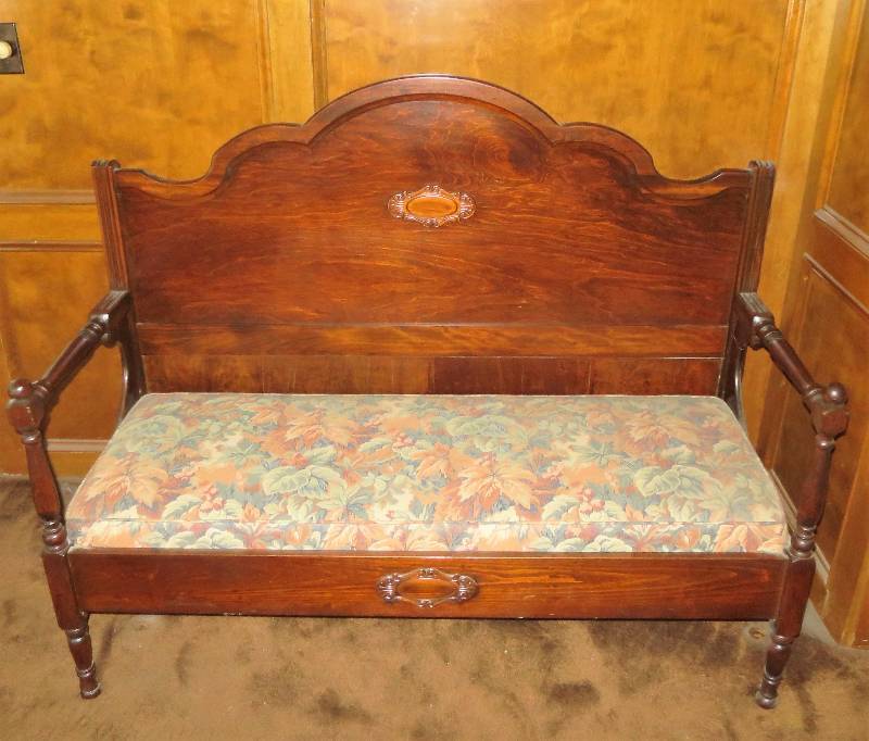 lot 9 image: Incredible Antique Bench