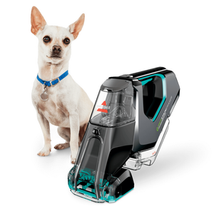 lot 143277 image: Pet Stain Eraser�� PowerBrush Plus Portable Carpet Cleaner Retail $140