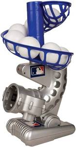 lot 342558 image: Franklin Sports MLB Electronic Baseball Pitching Machine �� Height Adjustable �� Ball Pitches Every 7 Seconds �� Includes 6 Plastic Baseballs