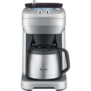 lot 342561 image: Breville - the Grind Control 12-Cup Coffee Maker - Silver Retail $250