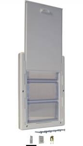 lot 442539 image: Perfect Pet Multiflex Extra Large Pet Door, Retail $82.99