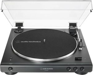 lot 542573 image: Audio-Technica - ATLP60XBT Bluetooth Stereo Turntable - Black