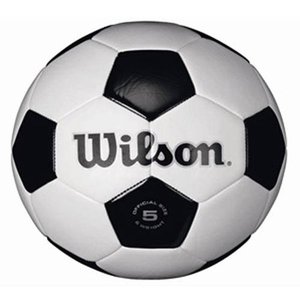 lot 542656 image: Wilson Traditional Black and White Soccer Ball