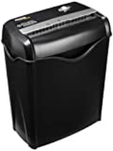 lot 642664 image: AmazonBasics 6-Sheet Cross-Cut Paper and Credit Card Shredder