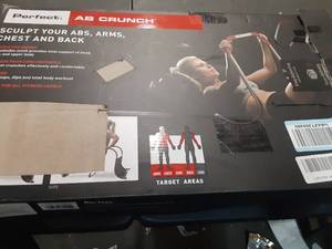 lot 642665 image: Perfect Fitness Ab-Crunch and Sit Up Training Assistant, Targeting abdominal muscles