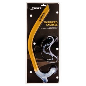 lot 642666 image: FINIS Original Swimmers Snorkel in Yellow