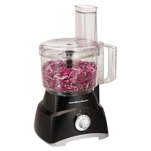 lot 742709 image: Hamilton Beach 8 Cup Food Processor - Black 70740