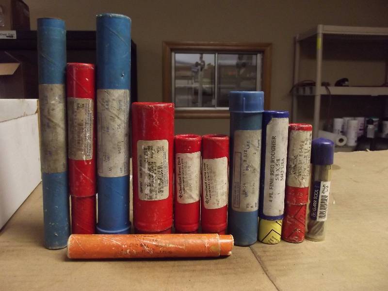 lot 1781 image: 11 Qty New and Used End Mills