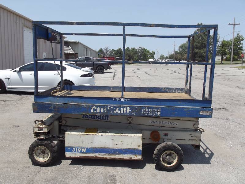 Mark Industries Electric J19W Platform Scissor Lift 19' foot Mark Industries Electric J19W Platform Scissor Lift 19' foot