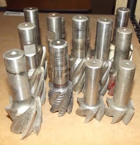 lot 1797 image: 13 Qty Large End Mills some over 1