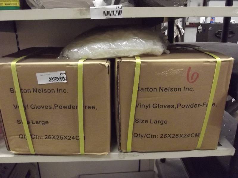 lot 1769D image: NEWVinyl Gloves