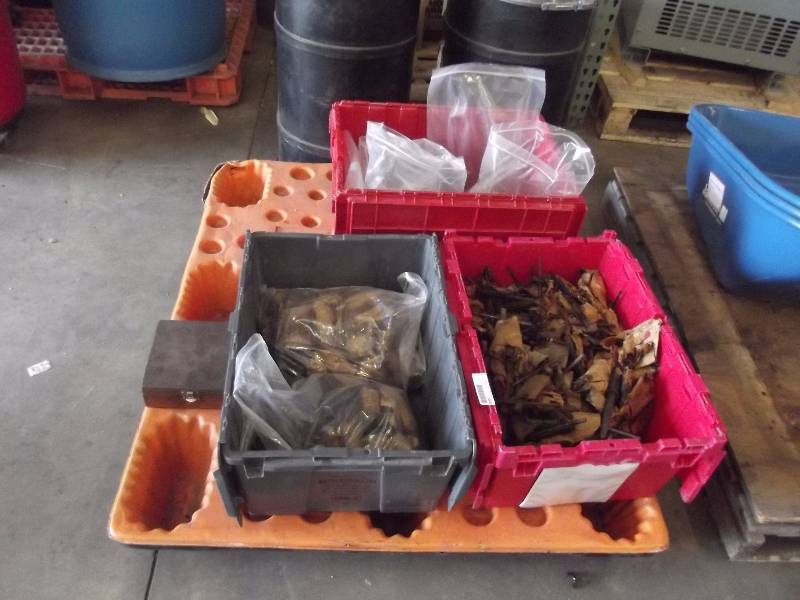 lot 1829 image: Large qty Browning ANM2 1919 Gun Parts 7 assorted parts over 700 pieces