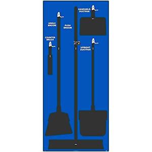 lot 11835 image: NMC SB101ACP 5S Janitorial Shadow Board