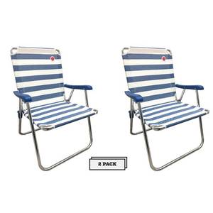 lot 11876 image: Omnicore Designs New Standard Lawn Chairs, 2 Piece Set