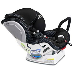 lot 11902 image: Britax Advocate ClickTight Anti-Rebound Bar Convertible Car Seat, Cool Flow Grey