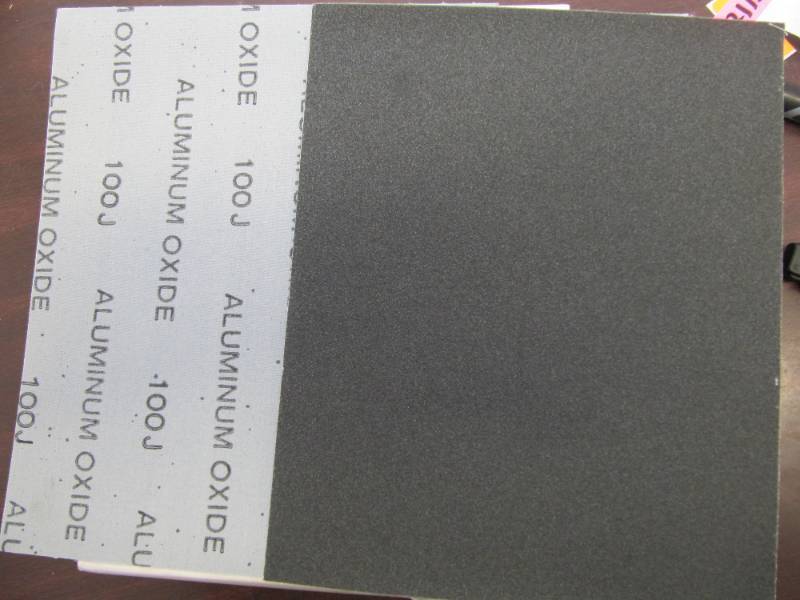 lot 634 image: 50 SHEETS OF IMPERIAL FINE EMORY CLOTH SANDING PAPER