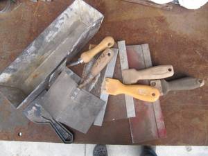 lot 3155 image: 14L X 4 W DRYWALL TRAY AND 6 BLADES
