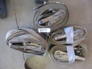 lot 3258 image: BOX OF CARGO  LOAD STRAPS