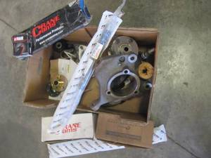 lot 3245 image: BOX OF NEW MISC PARTS