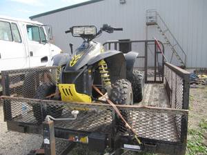 lot 518 image: POLARIS 500 SCRAMBLER QUAD RUNNER
