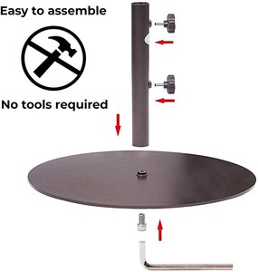 lot 44007 image: MARKET UMBRELLA BASE RETAIL$159