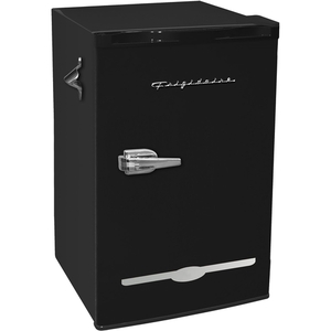 lot 44094 image: Frigidaire - Retro 3.2 Cu. Ft. Mini Fridge - Black RETAILS $144