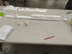 lot 44142 image: Wall Mounted Coat Hanger (White)