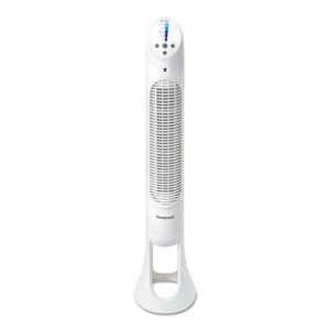 lot 44212 image: Honeywell Home - QuietSet Tower Fan - White