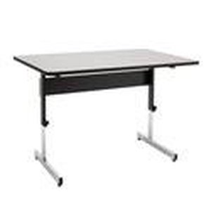 lot 44277 image: Calico Designs Adapta Desk 48, BlackSpatter Gray