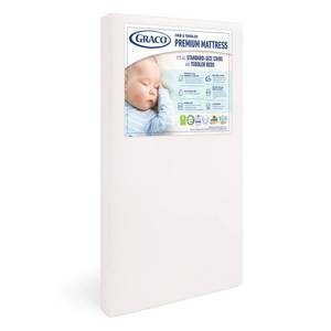 lot 44299 image: Graco Premium Foam Crib & Toddler Mattress in a Box