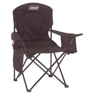 lot 44395 image: Coleman Portable Camp Chair with Built In Drinks Cooler